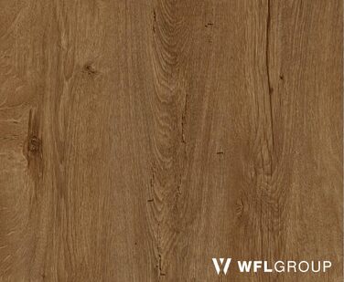 Круглий розкладний обідній стіл у стилі лофт - Індустріальний стіл з чорними металевими ніжками - Компактний стіл для вітальні - Дуб Лефкас - 100-180 см Дуб Лефкас 100 / 180 см