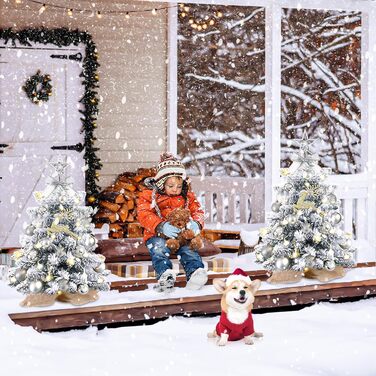 Штучна ялинка з вогниками 60 см KOIUEYW