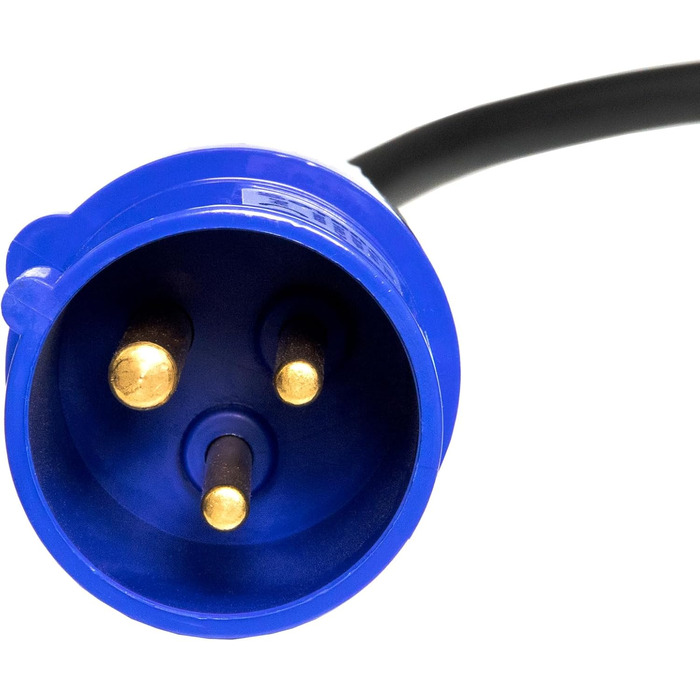 Кратний адаптер CEE на Schuko, 230 В 16 А для кемпінгу та автофургонів, 3-