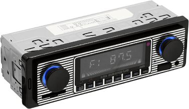 Автомобільні стереоаудіосистеми FM-плеєр 5513 1 Din Сумісний Bluetooth 4.0 USB 2.0 FM-радіо AUX вхід Пульт дистанційного керування Автомобільний MP3-плеєр Чорний