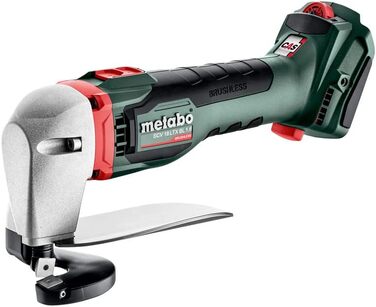 Акумуляторні ножиці по металу Metabo SCV 18 LTX BL 1.6 (601615840) 18V LiHD MetaLoc, Тип акумуляторної батареї LiHD , Напруга акумулятора 18 В, макс. Товщина листа сталі 400 Н/мм 1,6 мм