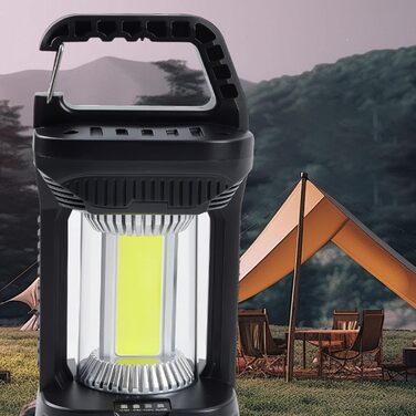 Регульований кемпінговий ліхтар, вдосконалене освітлення, портативний підвісний ліхтар, водостійкий, підходить для активного відпочинку на свіжому повітрі.