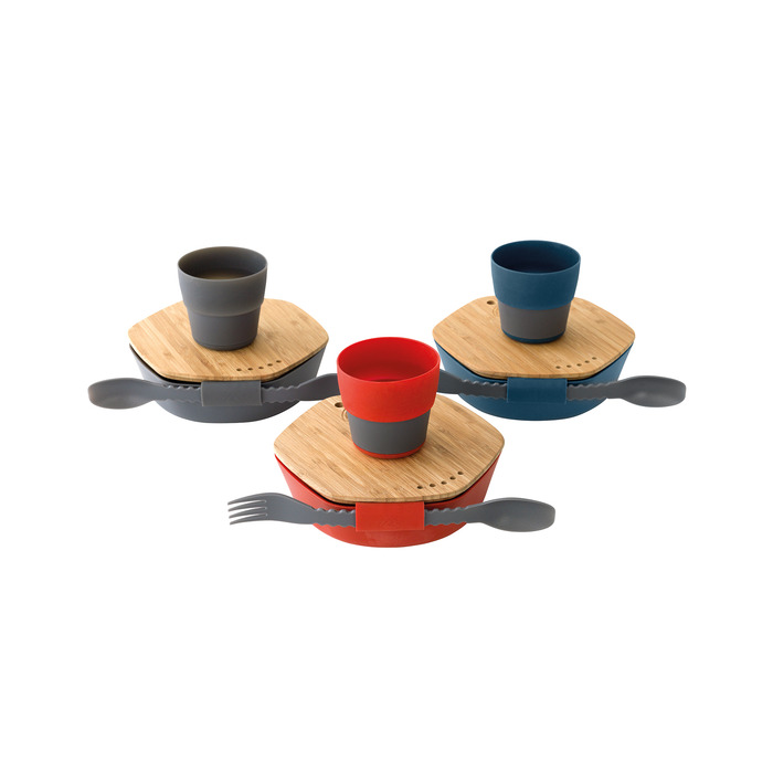 Набір туристичного посуду Robens Leaf Meal Kit Ocean Blue (690277)