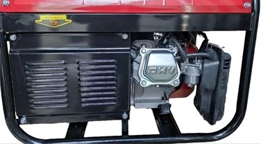 Аварійний генератор PK6500W 3.0kW 230V / 380V безперервної потужності аварійний генератор живлення 4-тактний НОВИЙ тяговий стартер 6500WE 6.5HP 65db