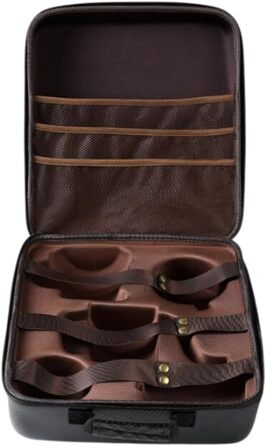 Стильна сумка-органайзер для кави, портативна сумка для зберігання кавового приладдя в подорожах, чохол для переноски кавоварок (включаючи капсульні), багатофункціональна сумка для кави на кожен день