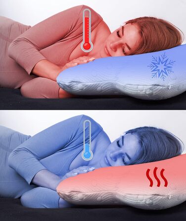 Ортопедична подушка Third of Life для водяних ліжок NINAR, в'язка подушка для шиї з піни з пам'яттю, подушка для підтримки шиї з т