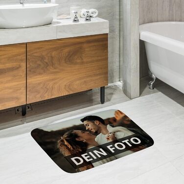 Персоналізовані фотокилимки для ванної Створіть свій власний килимок для ванної з власним дизайном