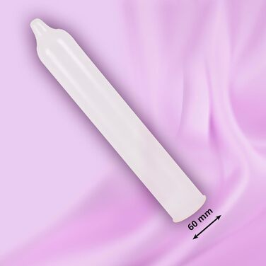 Презервативи Secura Extra Large 100 - 100 широких презервативів для чоловіків без гормонів, прозорі