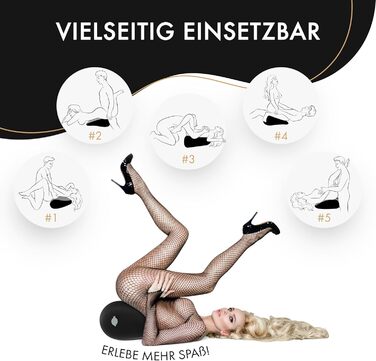 Надувна подушка для сексуальних позицій - Секс-іграшки для пар, чорний