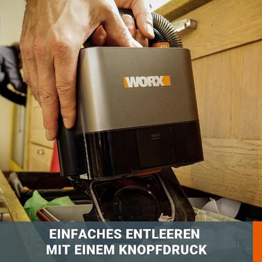 Акумуляторний пилосос WORX WX030.9 Max 20V (без акумулятора та зарядного пристрою)