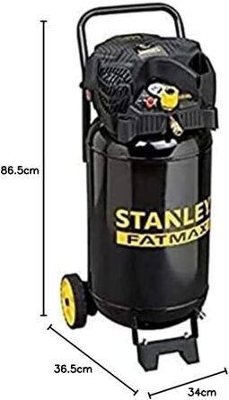 Компресор STANLEY Fatmax DN 230/10/50V, макс. 10 бар, бак 50 л, продуктивність 222 л/хв, безмасляний