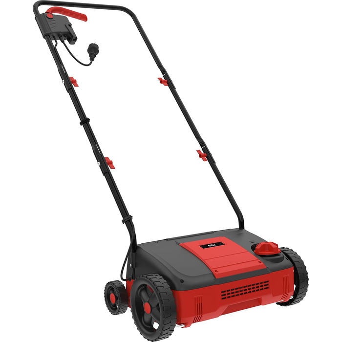 В-1 Електричний Вертикуттер (1400 Вт, глибина обробки -12-8-4 мм, ширина обробки вертикуттера/аератора 310/290 мм, кількість ножів 8 шт., кількість зубців 45 шт., у комплекті ролики з ножами та аератором), 1431 2-