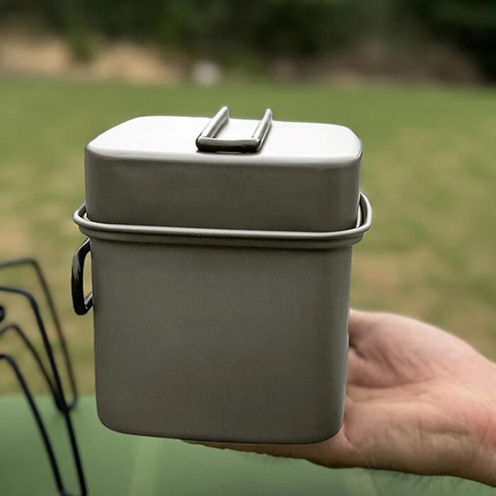 Посуд для кемпінгу на свіжому повітрі, антипригарний кемпінговий посуд, виготовлений з алюмінію для використання на свіжому повітрі, аксесуари для кемпінгового спорядження