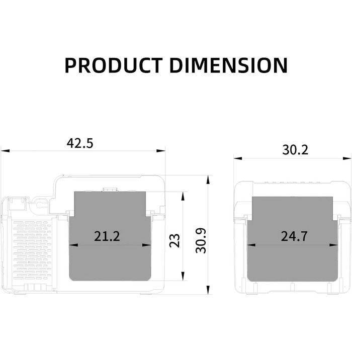Автомобільний холодильник Alpicool C12, 12 В, 12 В, автомобільний холодильник, портативний, тихий, кемпінг, холодильник, морозильн