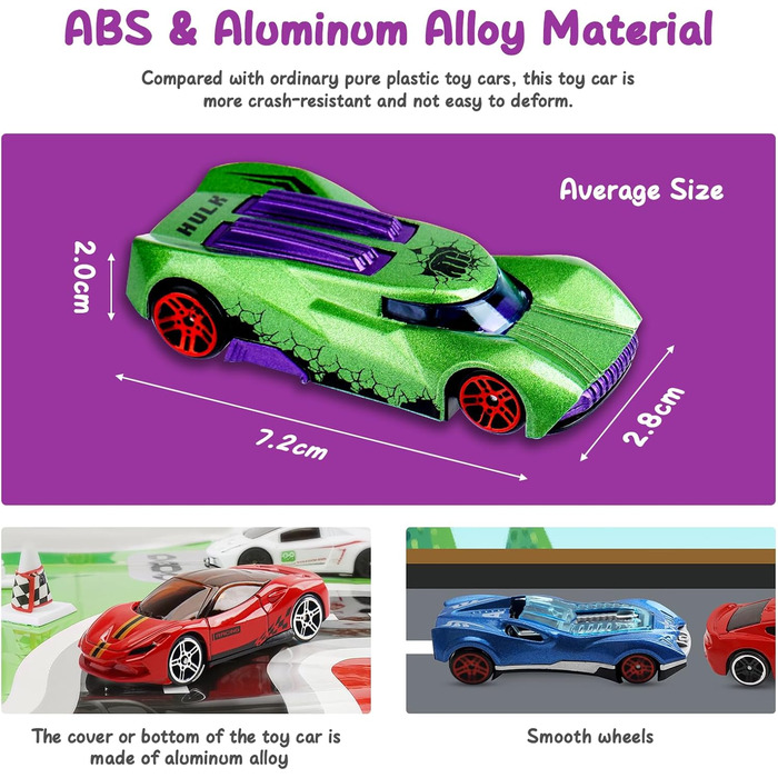 Адвент-календар Goffii Car Toy, 16 машинок