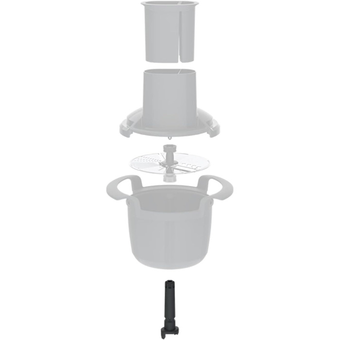 Для овочевого стайлера Thermomix TM5 TM6, аксесуари вал, привід, вал, вісь, шарнір, шарнір