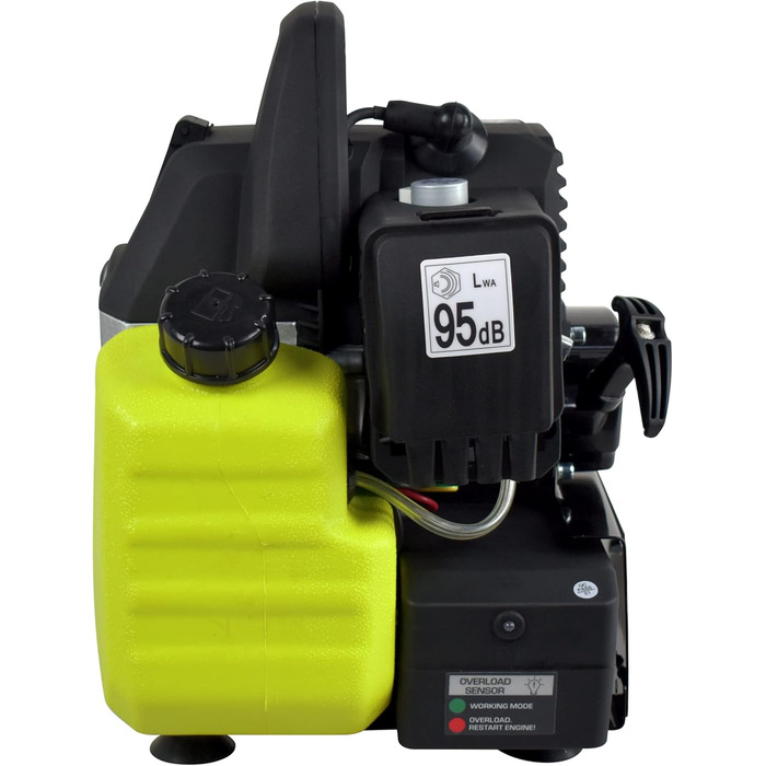 Інверторний генератор KSB 10i, генератор потужністю 1000 Вт, електронне перетворення електричної енергії, аварійний генератор живлення для чутливих електроприладів, двигун Euro 5, розетка Schuko 230 В, клас захисту IP23M, Blue 10i