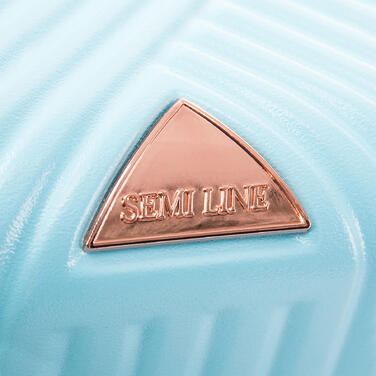 Валіза Semi Line 20' (S) Light Blue (T5728-1)