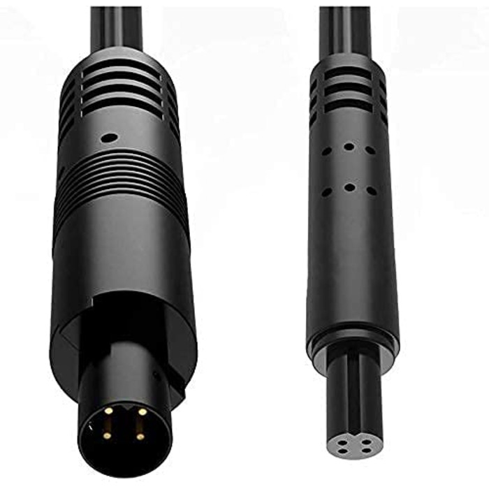 Кабель задньої камери, довший кабель для заміни G840S/G840H/G850/G900/G930/i07 камери заднього виду (4-контактний, 2,5 мм), 33FT