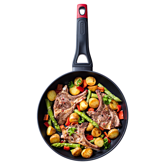 Сковорода Pyrex Optima 24 см, класична (7120920)