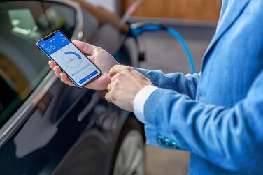 Комплект оптимальний GSM/GPS/SIM Мобільний зарядний пристрій без установки Зарядний пристрій для електромобілів вкл. 32A 5-контакт