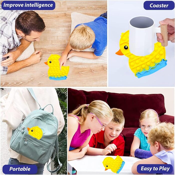 Сенсорна непосидюча іграшка, силіконова іграшка для зняття стресу, іграшка для пальців для зняття тривоги Аутизм СДУГ Особливі пот