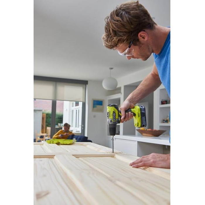 Перфоратор Ryobi r18pd5 - 0 один без вугільних щіток, 18 В, без акумулятора, 0 Вт, 18 В, зелений, стандартний