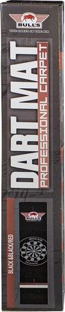 Килимок для дротиків Bull&39s Professional - чорно-червоний ожерений 300x65 см - 100 синтетичний матеріал