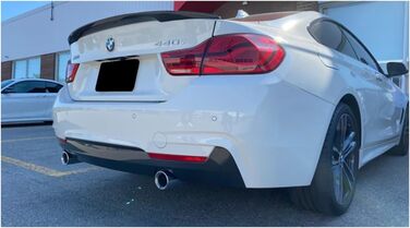 Задній спойлер MpTuned MpTuned Carbon Look Performance, підходить для 2-дверного купе BMW 4 Series F32 20142019 420i 428i 430i 435i 440i Задня спойлерна кромка