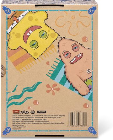 FUGGLER x SpongeBob SquarePants, Патрік, 23 см, персиковий