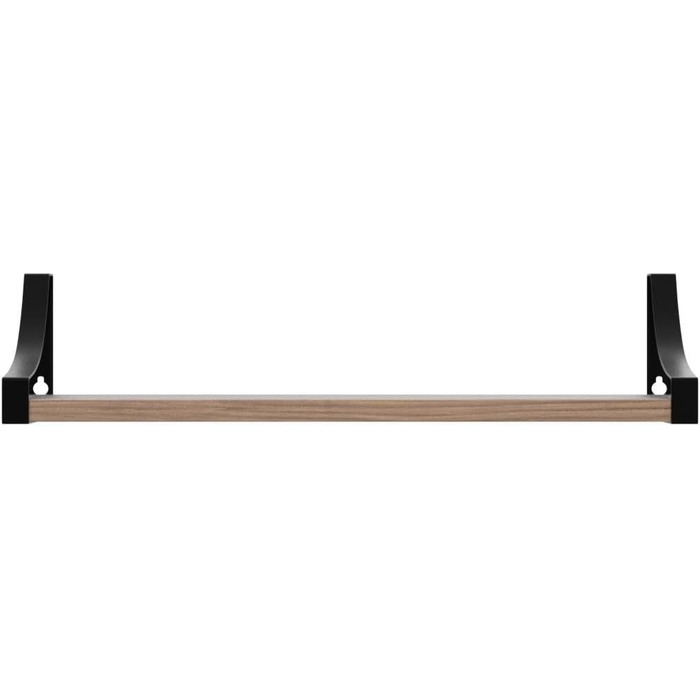 Набір настінних полиць Pipishell із 3 предметів, дерево та метал, настінні полиці для зберігання, дерев&39яний металевий дріт у рустикальному стилі, для вітальні, спальні, офісу, ванної кімнати або кухні (коричневий)