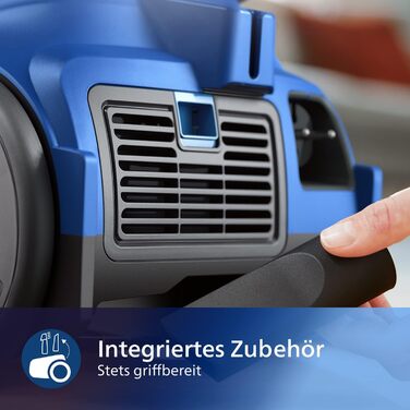 Пилосос без мішка PHILIPS серії 2000 - пилосос 850 Вт з фільтром для надчистого повітря та багатофункціональною насадкою (XB2125/0