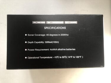 Портативний морський пристрій Ехолот Giver Рибальський каяк Датчик глибиноміра Ехолот Човен FL068