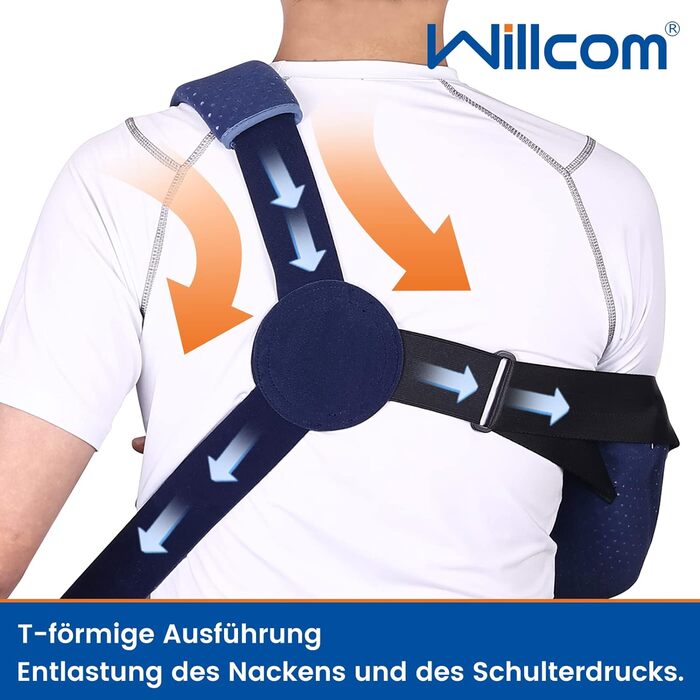 Плечовий бандаж Willcom Arm Sling, правий, L