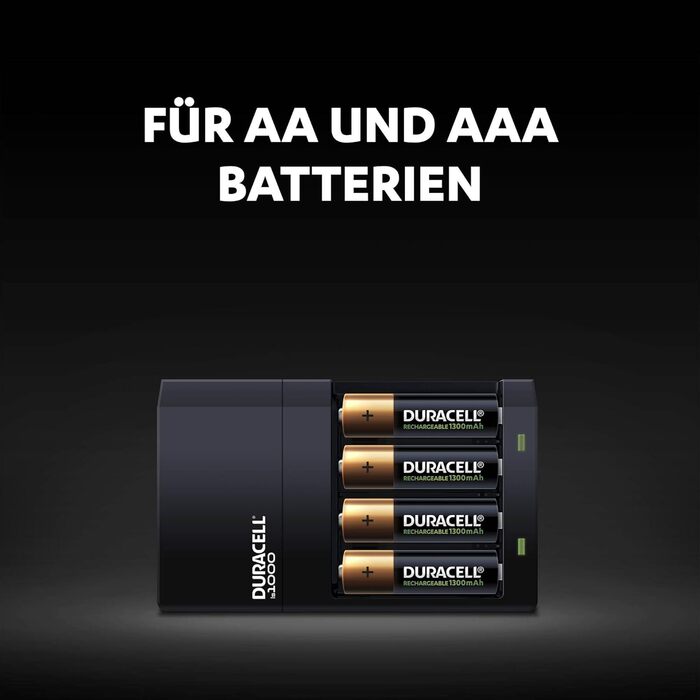 Зарядний пристрій Duracell з часом роботи 4 години