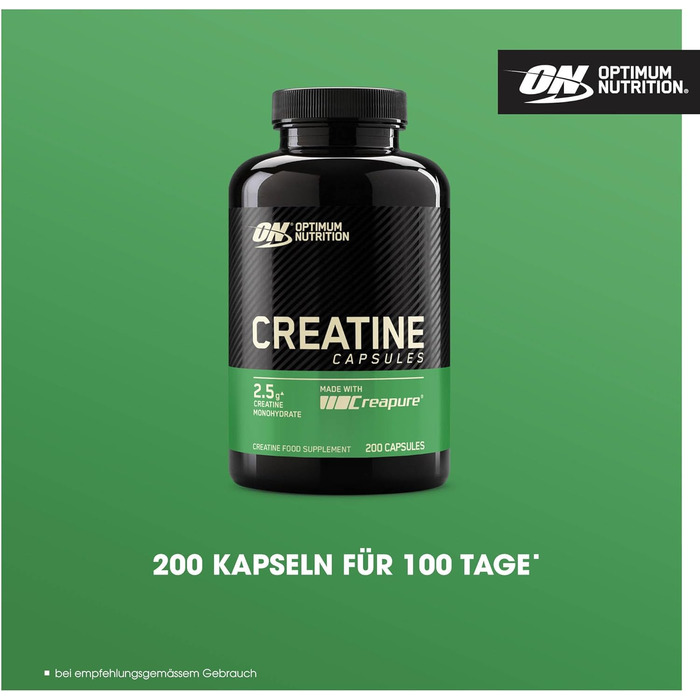 Капсули креатину Optimum Nutrition 2500, 200 шт.