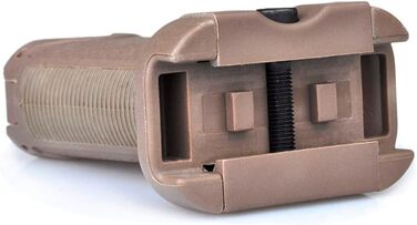 Тактична рукоятка SBGJMY VSG-S – права з упором для великого пальця, 20 мм Picatinny, коричнева