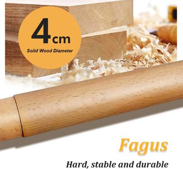 Дерев&39яні ручки для віджимань Parallettes Calisthenics з нековзною поверхнею, преміальне обладнання для гімнастики та калістеніки, силові тренування з грифом Bounabay Dip Grips, стійка на руках, гриф для віджимань чорного кольору, великий