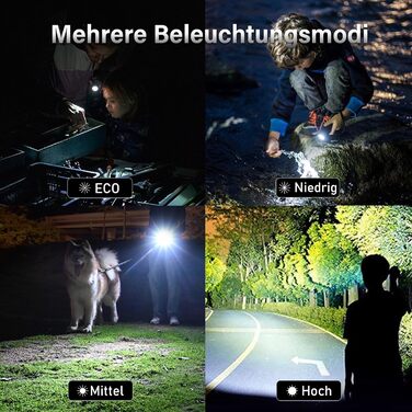 Світлодіодний ліхтарик Sofirn SK30, акумуляторний USB-C, тактичний ліхтарик 3000 люмен, надзвичайно яскравий з 6 режимами світла, максимальна дальність 392 м, з батареєю для EDC, екстрених ситуацій, кемпінгу на природі, пошуку та порятунку