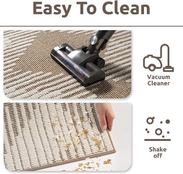 Килимки для сходів PADOOR для внутрішніх дерев&39яних сходів, що миються, багаторазові, самоклеючі, для дітей та собак, 20,3 x 76,2 см, коричневі, 15 шт.