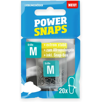 Улюблена приманка Power Snaps Swivels S/M/L/XL Усі розміри