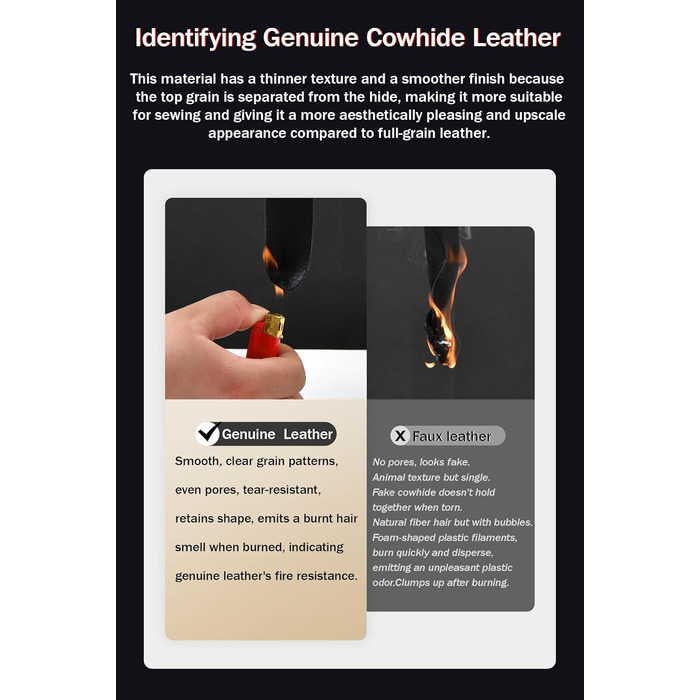 Подушка для шиї автомобіля з натуральної коров&39ячої шкіри, підтримка шиї для підголівника автомобіля, подушка-підтримка з натуральної шкіри, рослинний поліестер, 30x19 см, багаторазова та регульована (чорна, ) Чорна подушка для шиї автомобіля