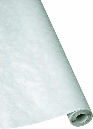 Рулон дамаська скатертина біла 1 м х 50 м паперова скатертина скатертина, паперова скатертина, одноразова скатертина, одноразова с