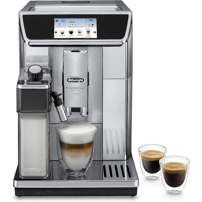 Кавомашина De'Longhi PrimaDonna Elite Experience ECAM 656.85.MS з системою LatteCrema оригінальний фільтр для води DLSC002