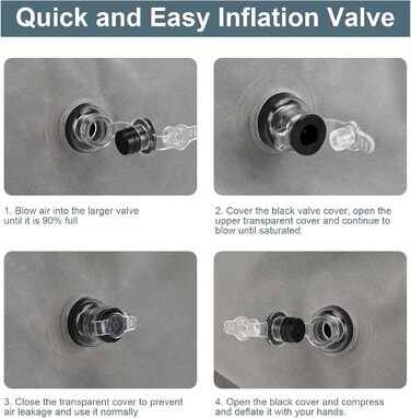 Подушка для підняття ніг, надувна клиноподібна подушка для ніг, зручна подушка для ніг для сну, подушка для підтримки ніг для покращення кровообігу та зменшення набряків