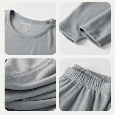 Чоловічий комплект термобілизни з мериносової вовни (сорочка штани) Тепла зимова лижна білизна з мериносової вовни, розмір M, темно-синій