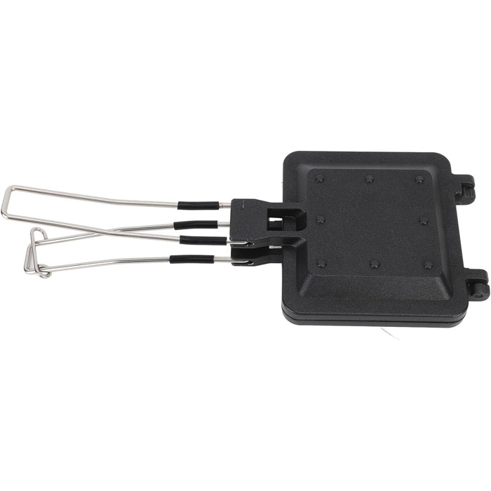 Бутербродниця, двостороння форма для випічки, компактна складна ручка для кемпінгу