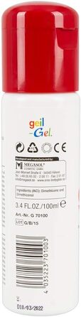 Силіконовий гель-лубрикант ORION Geilgel, 100 мл