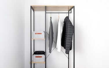 Фетровий ящик для зберігання Miqio Design зі шкіряною ручкою Високоякісний фетровий кошик Фетровий ящик з ручками з натуральної шкіри Кошик-поличка Світло-сірий Набір з 4 фетрових кошиків (325x15 см) Сірий меланж з елементами з натуральної шкіри