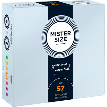 Презервативи MISTER SIZE 57, 36 шт